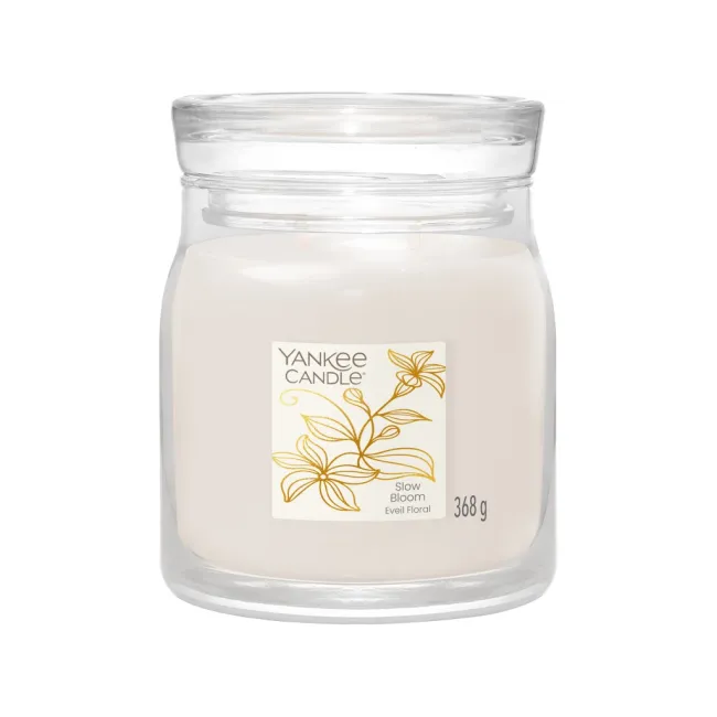 YANKEE CANDLE SLOW BLOOM STŘEDNÍ